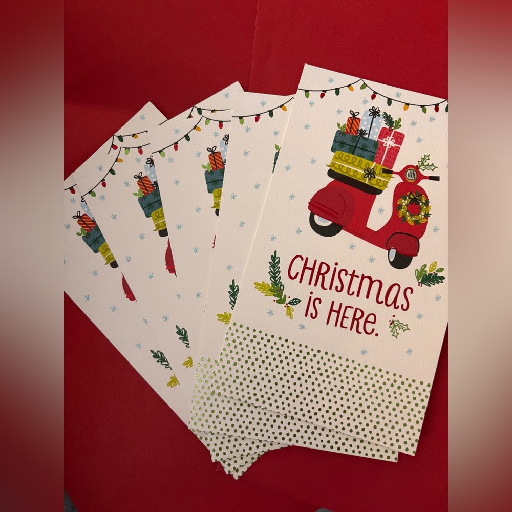 5ct holiday greeting cards